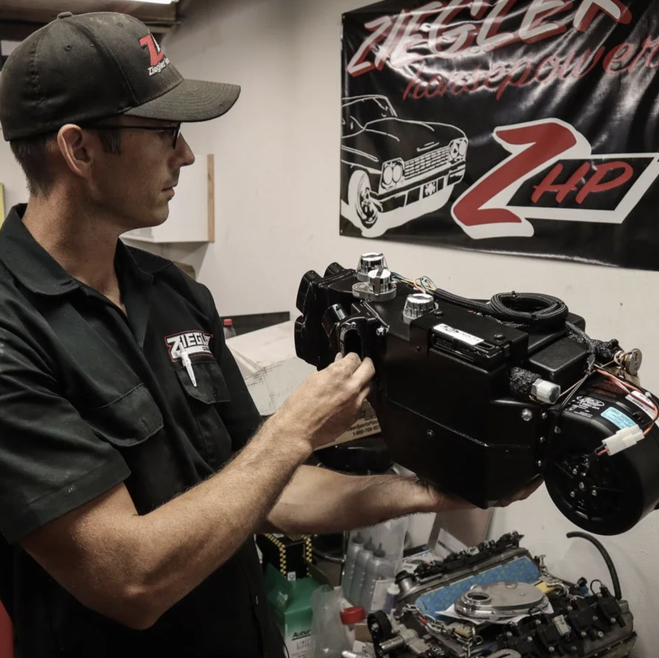 ZHP Garage shop scene